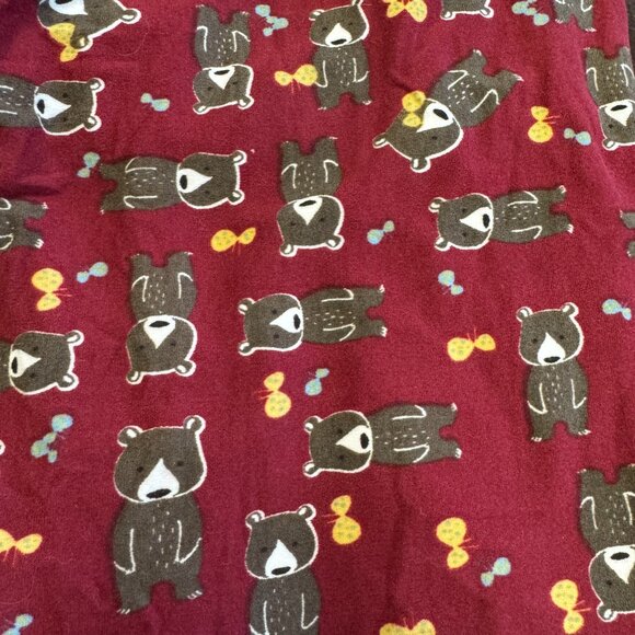 LuLaRoe 4 pack Buttery Soft Leggings NEW Size OS — HAPPY patterns includes BEARS - Picture 5 of 9